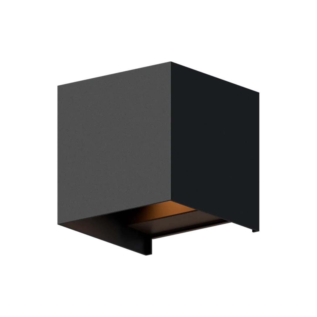 Aplique Cubo Doble Haz Regulable