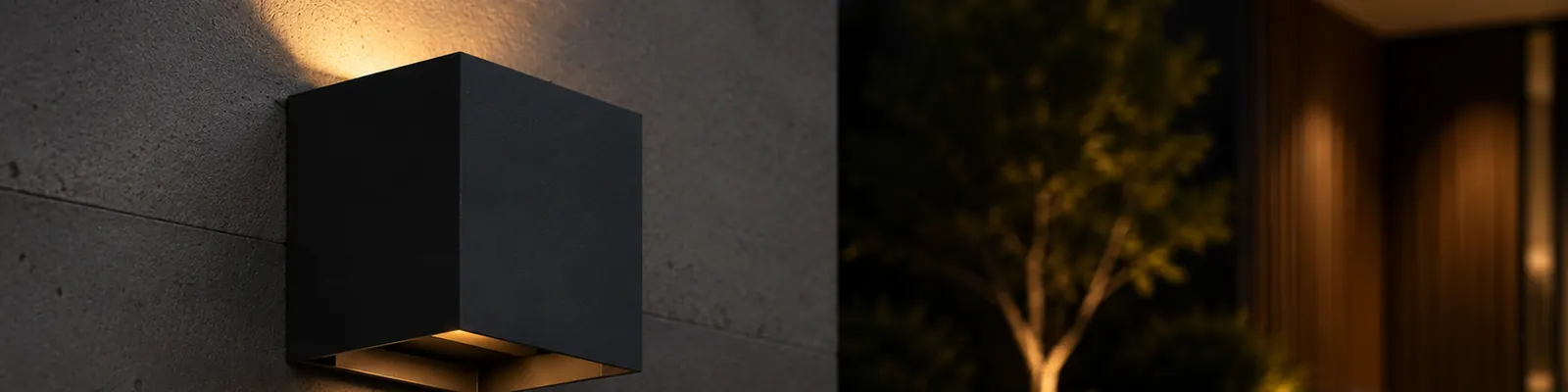 Aplique Cubo Doble Haz Regulable - vista 1
