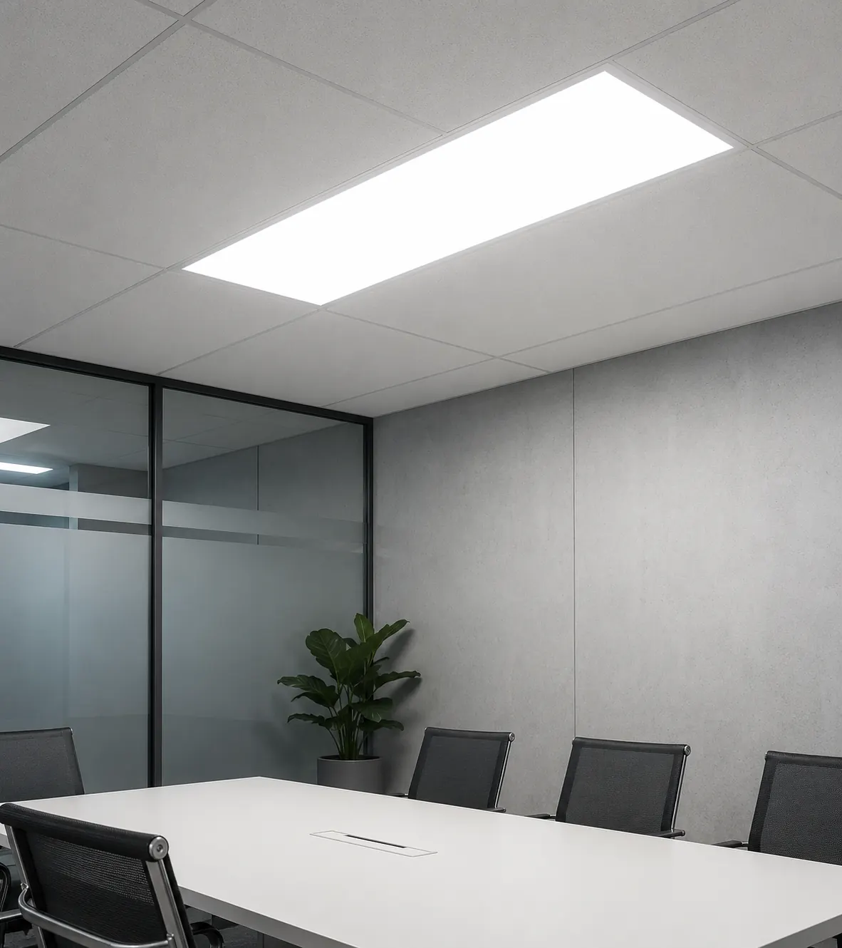Panel Backlit 120×30 48W 4500K - vista 2