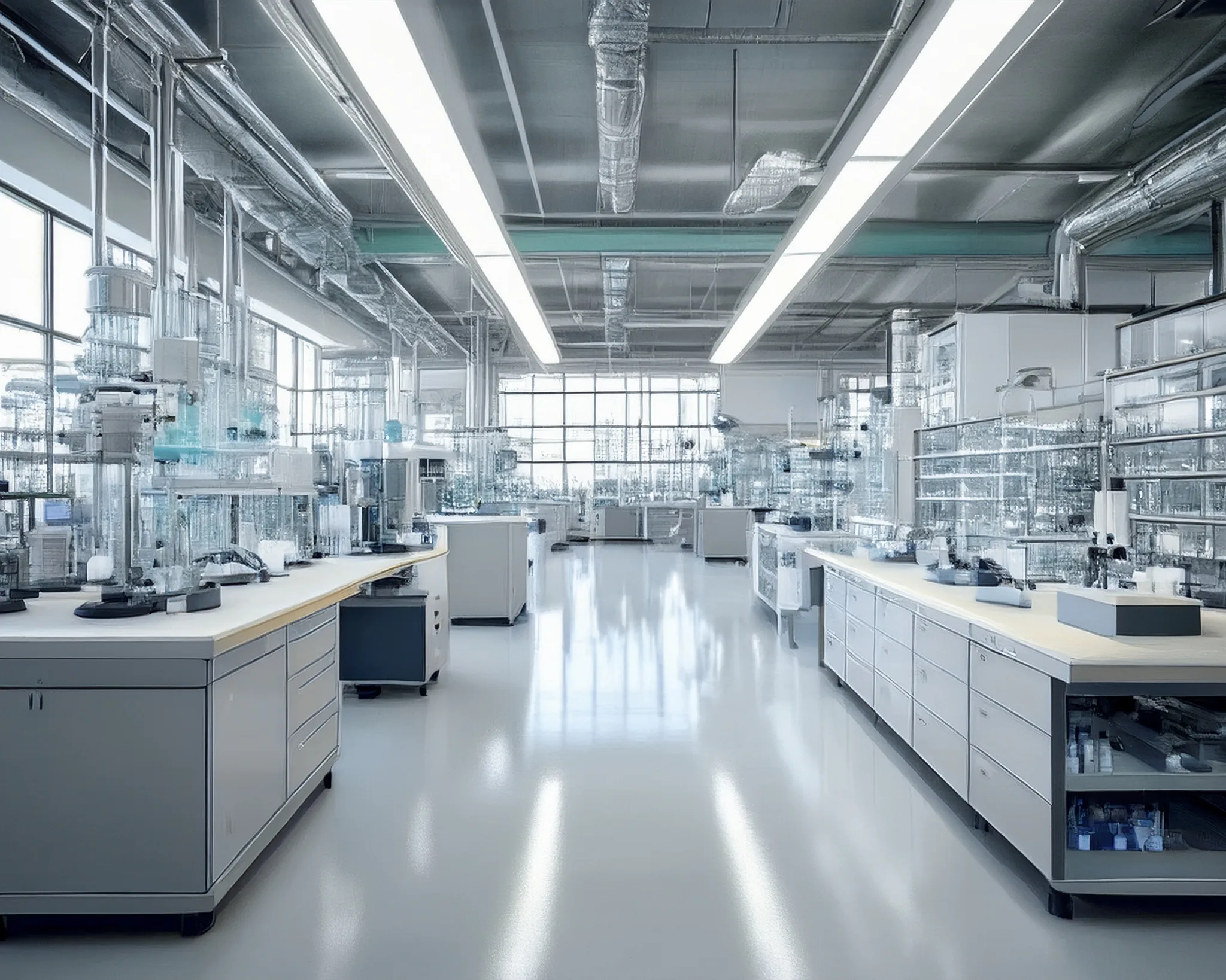 Luminarias herméticas LED para laboratorios