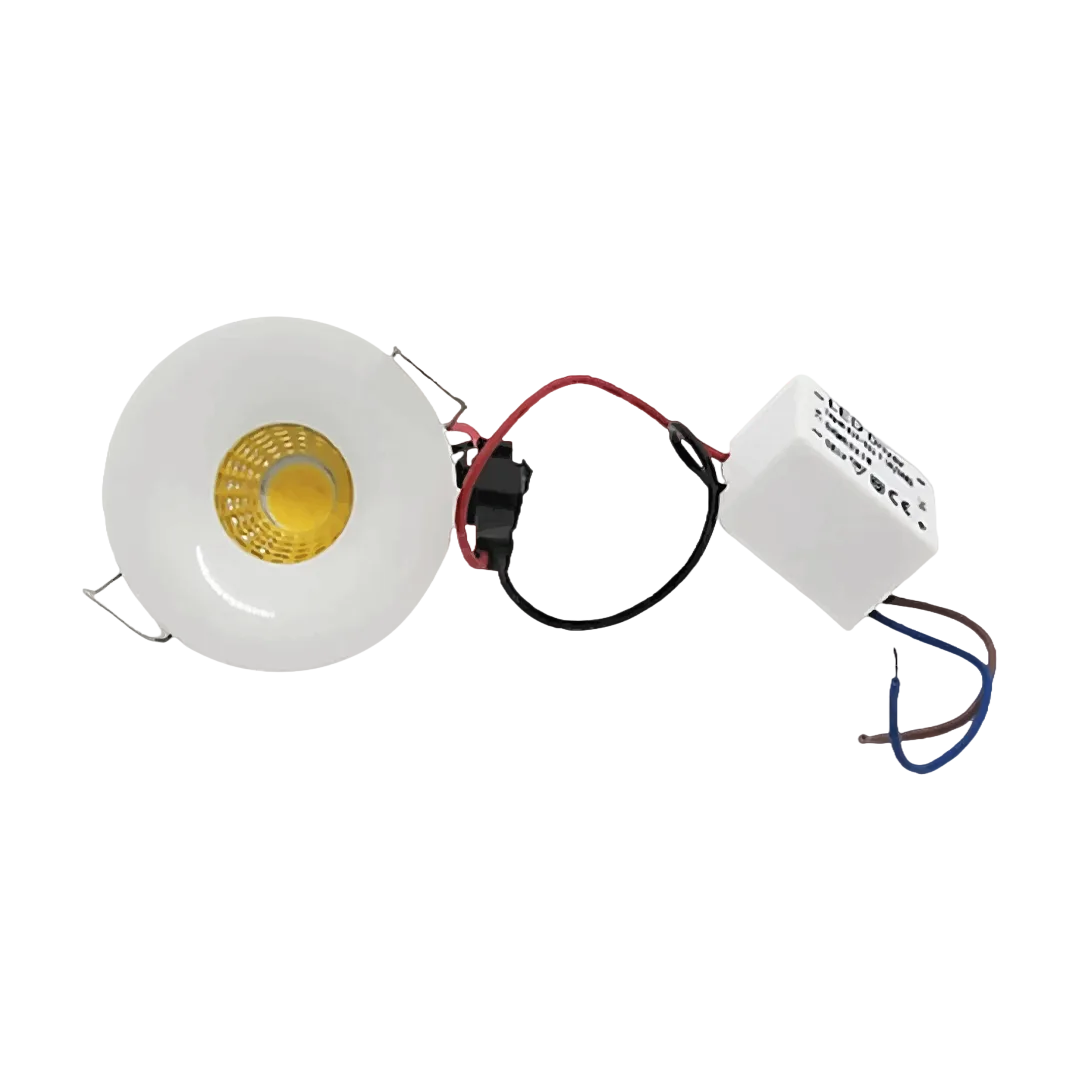 Spot LED Empotrar Carcasa Blanca 3W